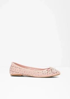 bonprix Schuhe & Accessoires In Spezialgrößen·Schuhe In Übergröße|Sommerschuhe^Ballerinas in bequemer Weite rosa