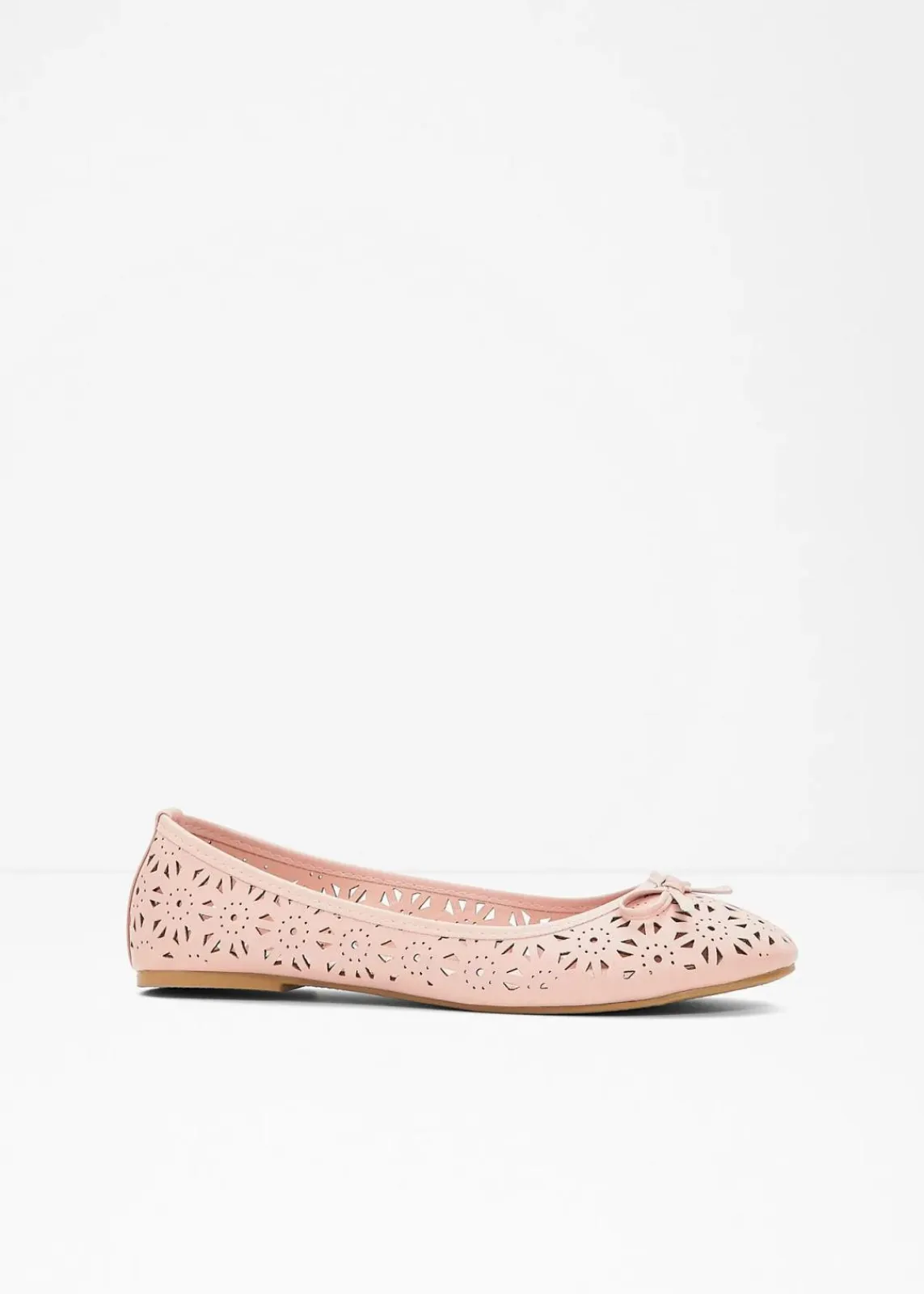 bonprix Schuhe & Accessoires In Spezialgrößen·Schuhe In Übergröße|Sommerschuhe^Ballerinas in bequemer Weite rosa