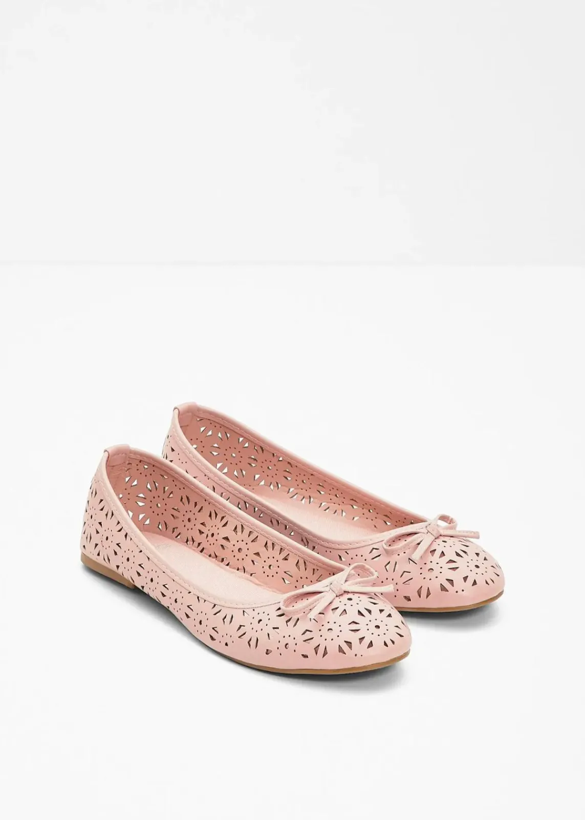 bonprix Schuhe & Accessoires In Spezialgrößen·Schuhe In Übergröße|Sommerschuhe^Ballerinas in bequemer Weite rosa