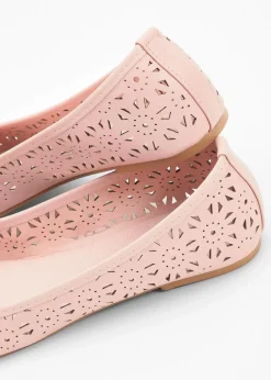 bonprix Schuhe & Accessoires In Spezialgrößen·Schuhe In Übergröße|Sommerschuhe^Ballerinas in bequemer Weite rosa