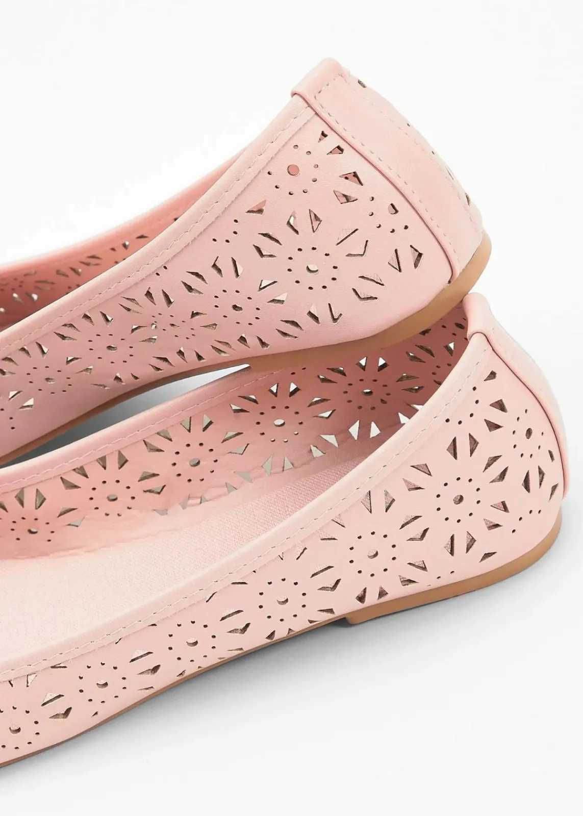 bonprix Schuhe & Accessoires In Spezialgrößen·Schuhe In Übergröße|Sommerschuhe^Ballerinas in bequemer Weite rosa