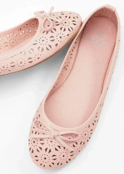 bonprix Schuhe & Accessoires In Spezialgrößen·Schuhe In Übergröße|Sommerschuhe^Ballerinas in bequemer Weite rosa