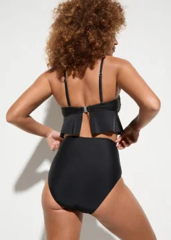 bonprix Nachhaltigere Materialien|Bikinis^Bandeau Bikini (2-tlg.Set) schwarz