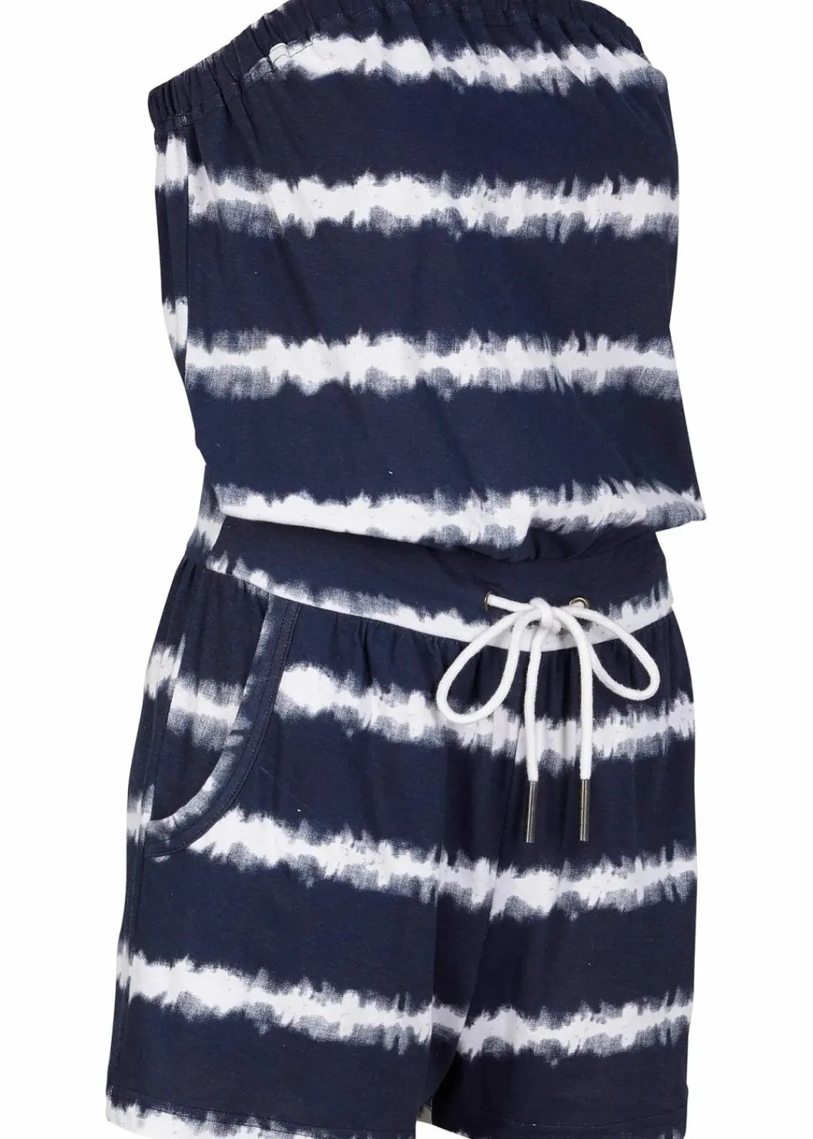 bonprix Strandmode|Jumpsuits^Bandeau-Jumpsuit aus reiner Bio-Baumwolle dunkelblau