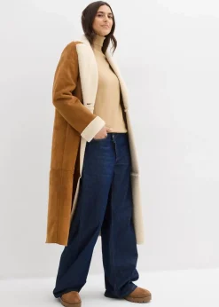 bonprix Bekleidung·Umstandsmode|Strickmode^Basic Rollkragenpullover hellkhaki