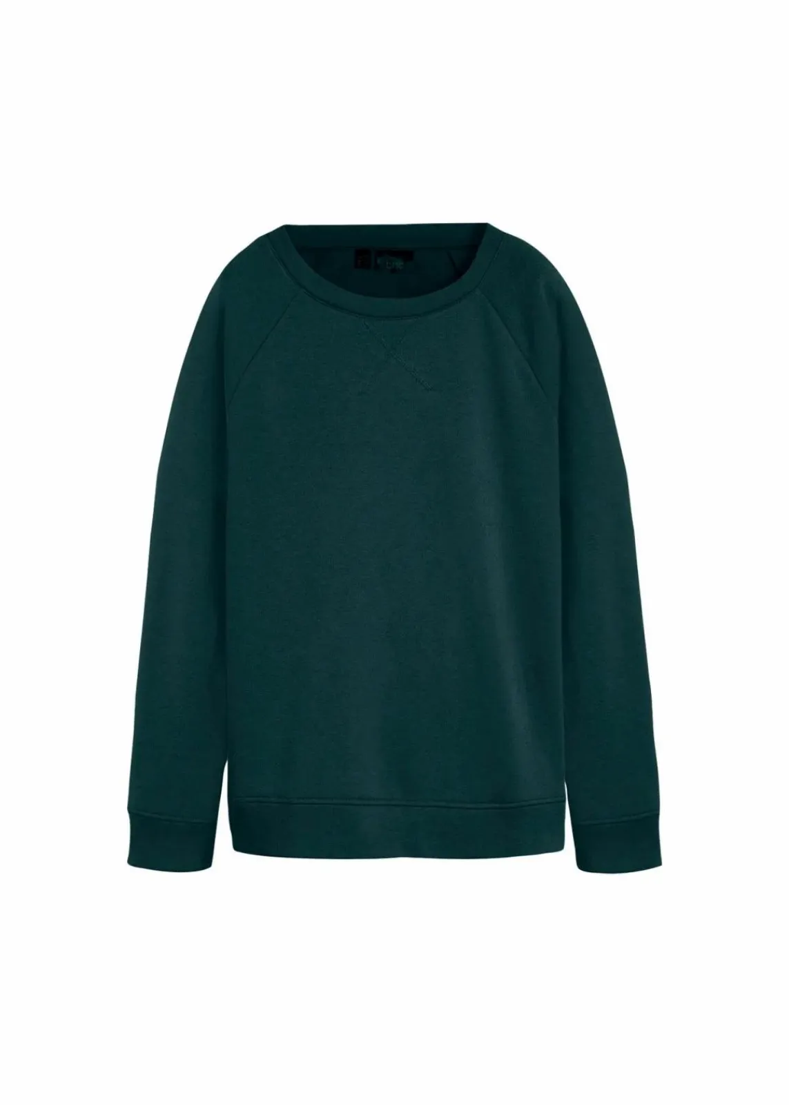 bonprix Bekleidung·Röcke|Bekleidung·Blusen & Tuniken^Basic Sweatshirt petrolgrün