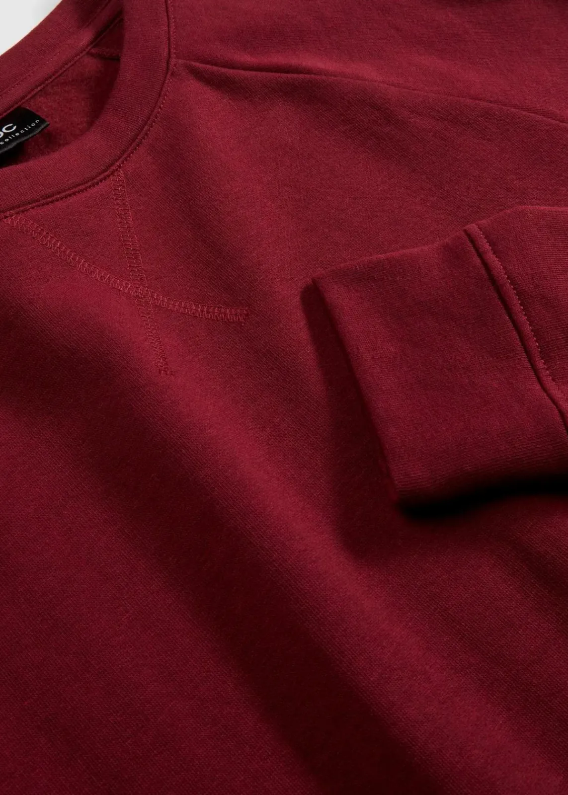 bonprix Sweat|Basics^Basic Sweatshirt ahornrot