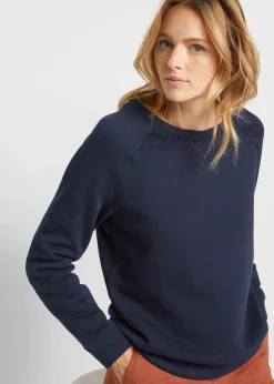 bonprix Sweat|Basics^Basic Sweatshirt dunkelblau