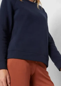 bonprix Sweat|Basics^Basic Sweatshirt dunkelblau