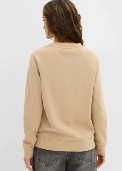 bonprix Sweat|Basics^Basic Sweatshirt hellkhaki