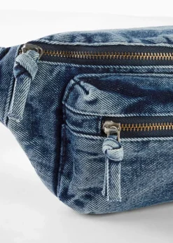 bonprix Taschen^Bauchtasche aus Denim blau denim
