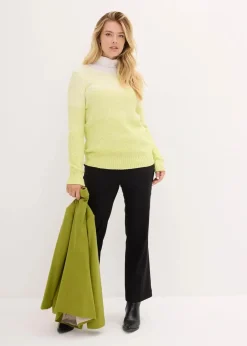 bonprix Blazer|Bekleidung·Basics^Baumwoll Jersey-Blazer moos