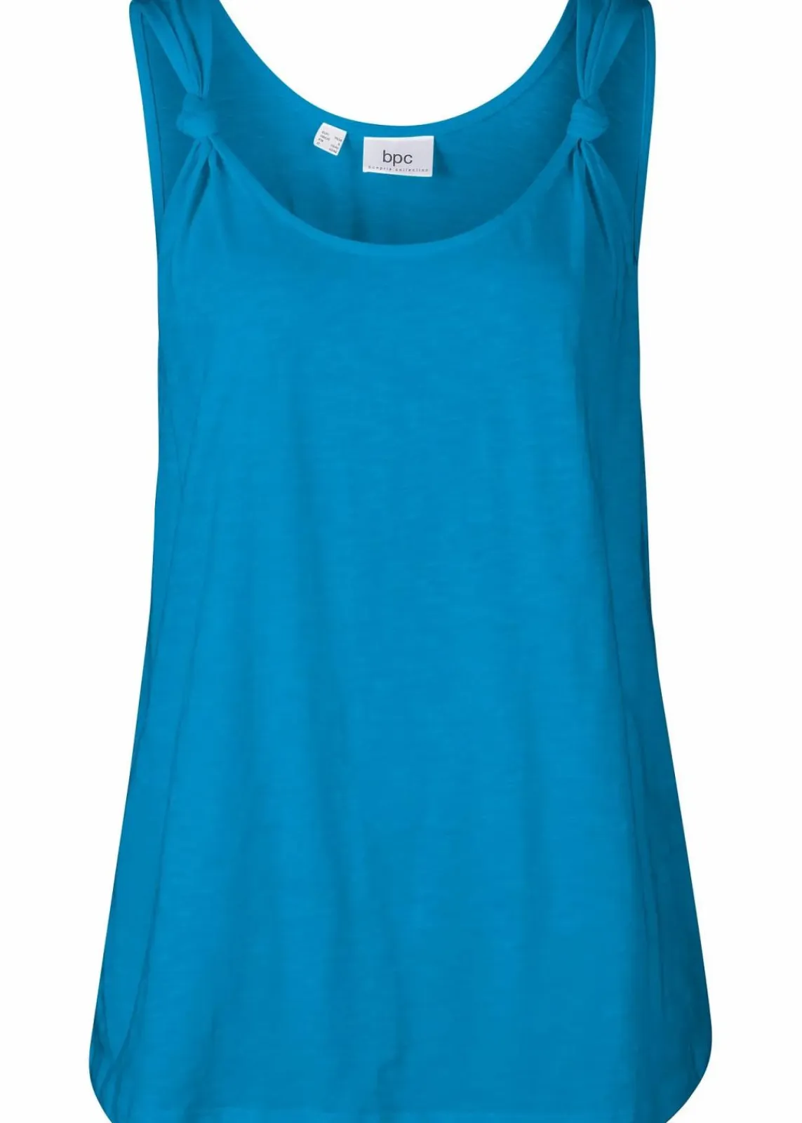 bonprix Shirts & Tops^Baumwoll Top mit Knotendetails meeresblau