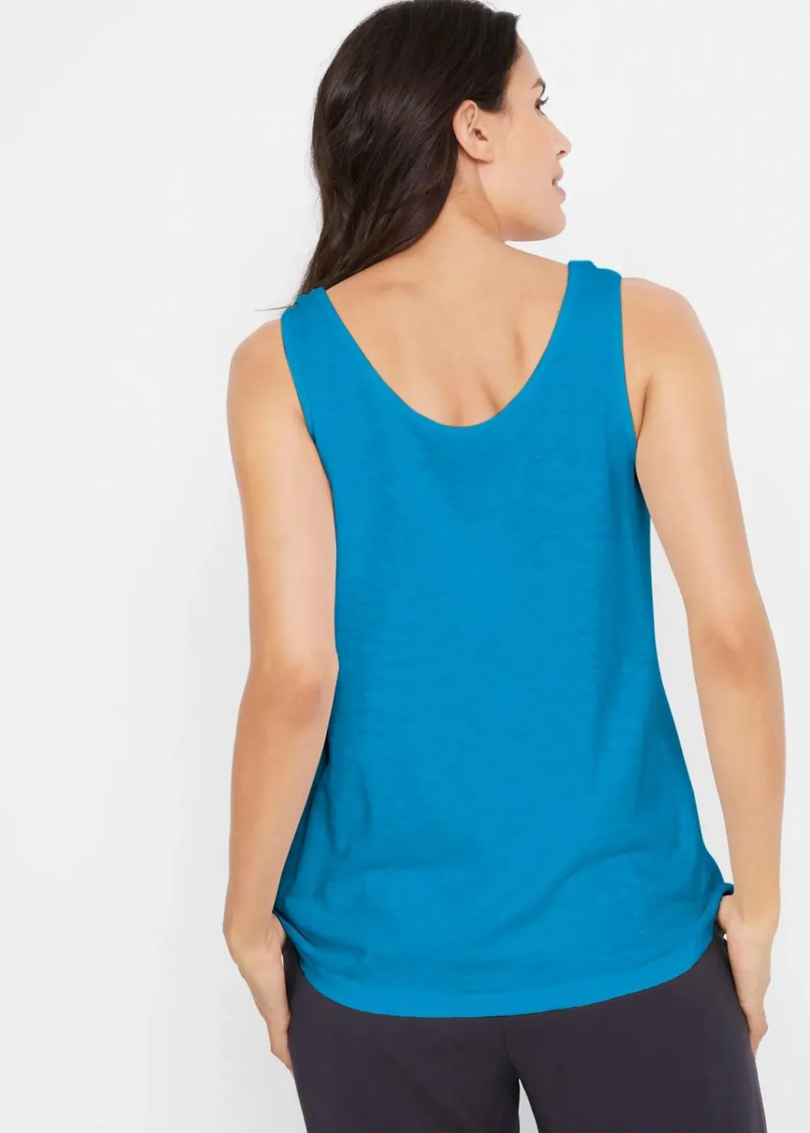 bonprix Shirts & Tops^Baumwoll Top mit Knotendetails meeresblau