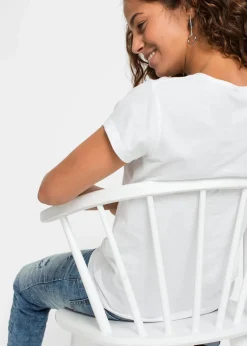 bonprix Shirts & Tops^Bedrucktes T-Shirt weiß bedruckt Eule