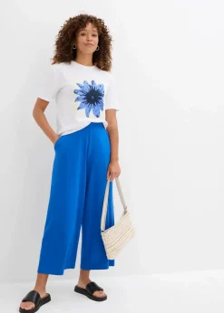 bonprix Shirts & Tops|Nachhaltigere Materialien^Bedrucktes T-Shirt aus reiner Baumwolle weiß graphisch bedruckt