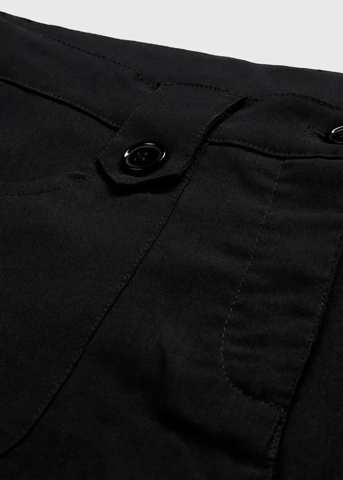 bonprix Hosen|Kurzgrößen^Bengalin-Stretch-Hose mit Bequembund schwarz