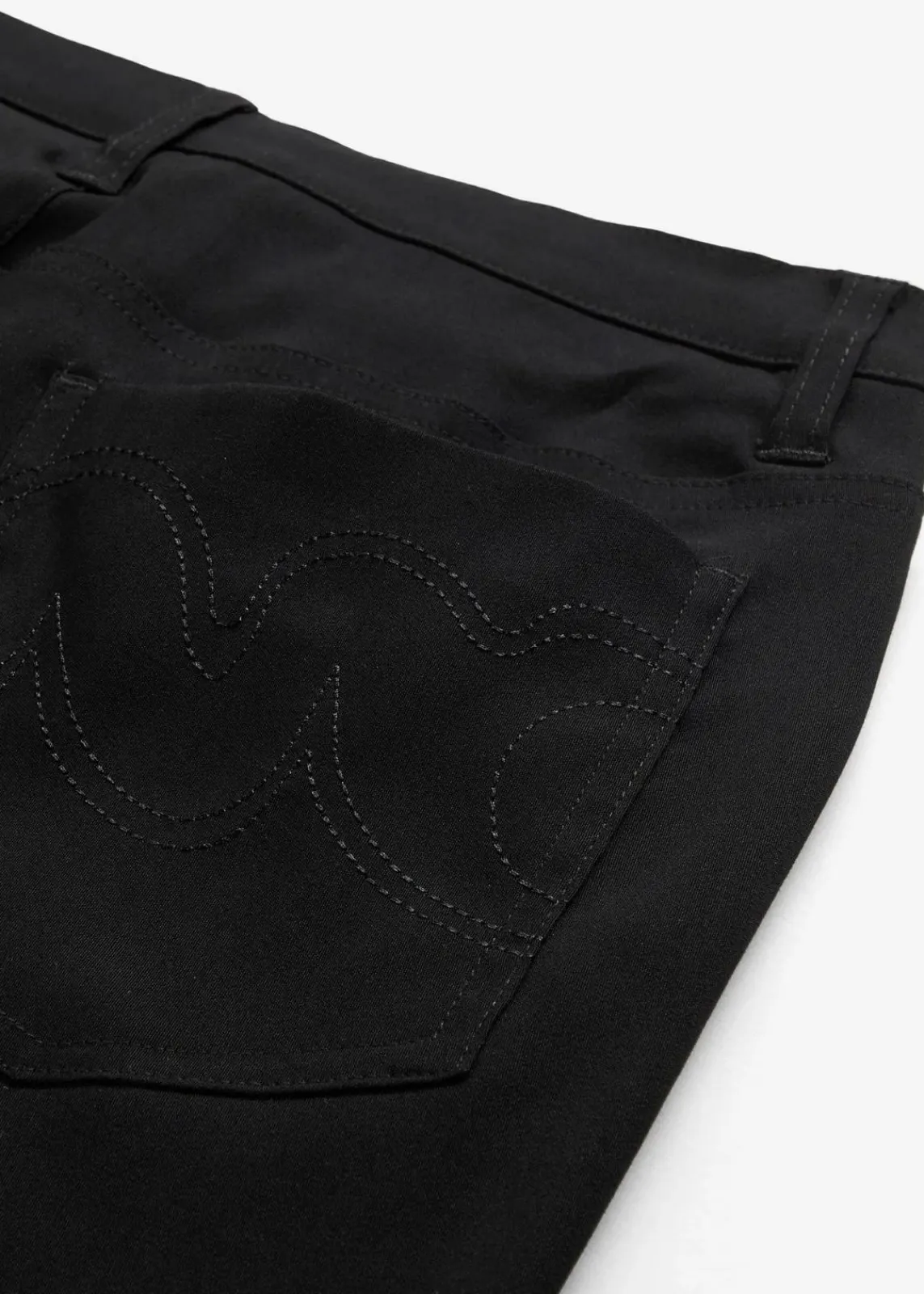 bonprix Bekleidung·Kleider|Hosen^Bengalin-Stretch-Hose, Straight schwarz