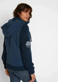 bonprix Bekleidung·Hosen|Jacken & Mäntel^Übergangsjacke dunkelblau