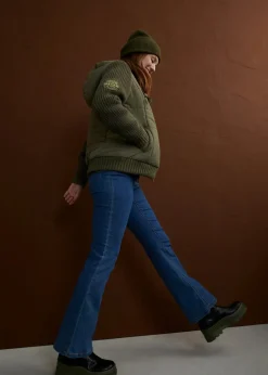 bonprix Jacken & Mäntel|Bekleidung·Hosen^Übergangsjacke oliv