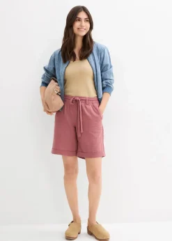bonprix Nachhaltigere Materialien|Hosen^Bermuda softbeere