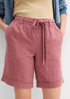 bonprix Nachhaltigere Materialien|Hosen^Bermuda softbeere
