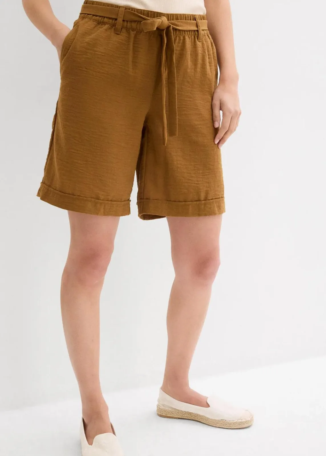 bonprix Bekleidung·Outdoorbekleidung|Bekleidung·Kleider^Bermuda cognac braun