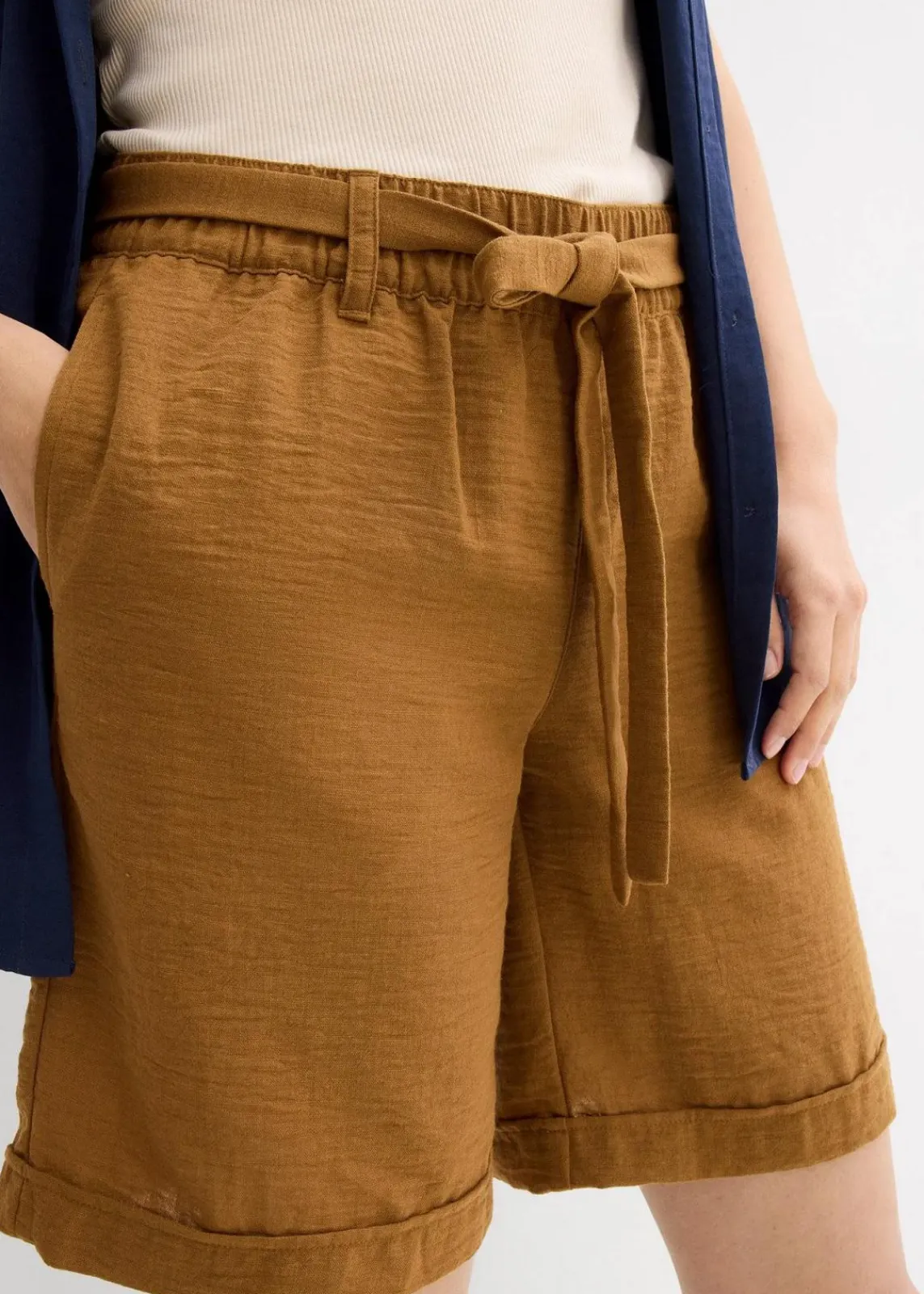 bonprix Bekleidung·Outdoorbekleidung|Bekleidung·Kleider^Bermuda cognac braun