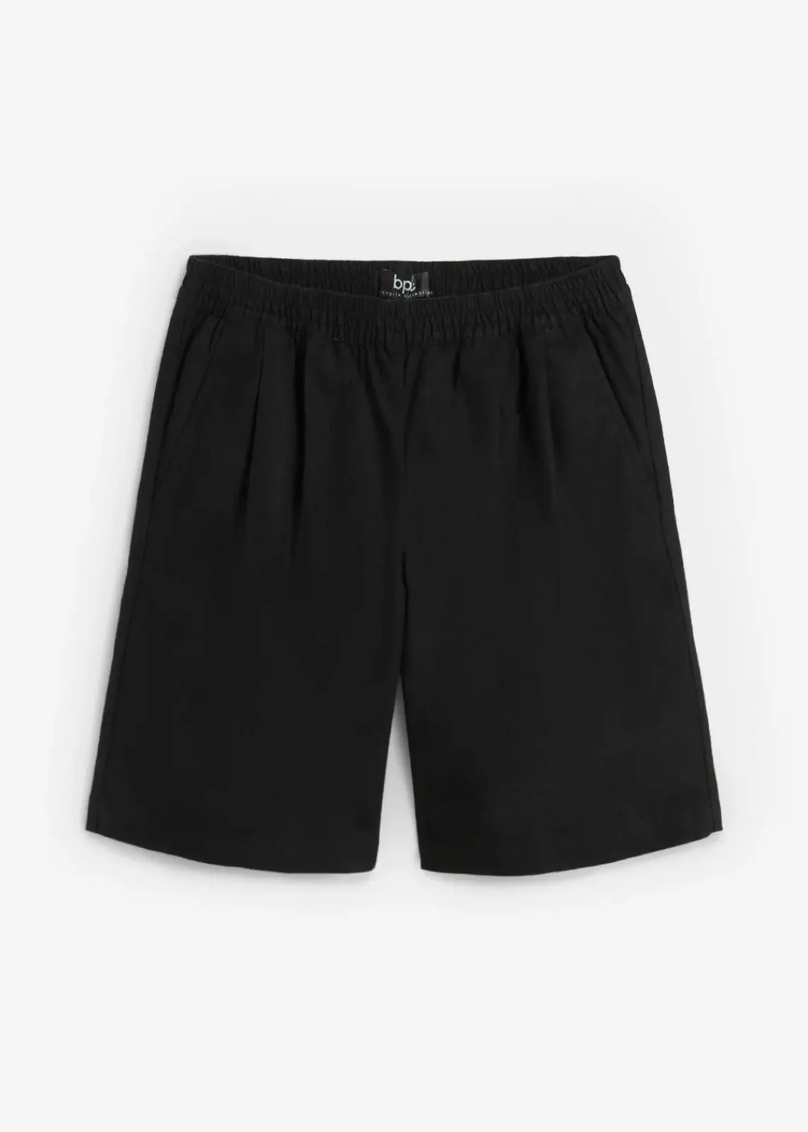 bonprix Bekleidung·Outdoorbekleidung|Bekleidung·Kleider^Bermuda aus Leinen-Baumwoll-Mix schwarz