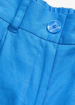 bonprix Bekleidung·Outdoorbekleidung|Bekleidung·Kleider^Bermuda aus Leinen-Mix gletscherblau