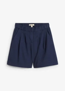 bonprix Bekleidung·Outdoorbekleidung|Bekleidung·Kleider^Bermuda aus reiner Baumwolle dunkelblau
