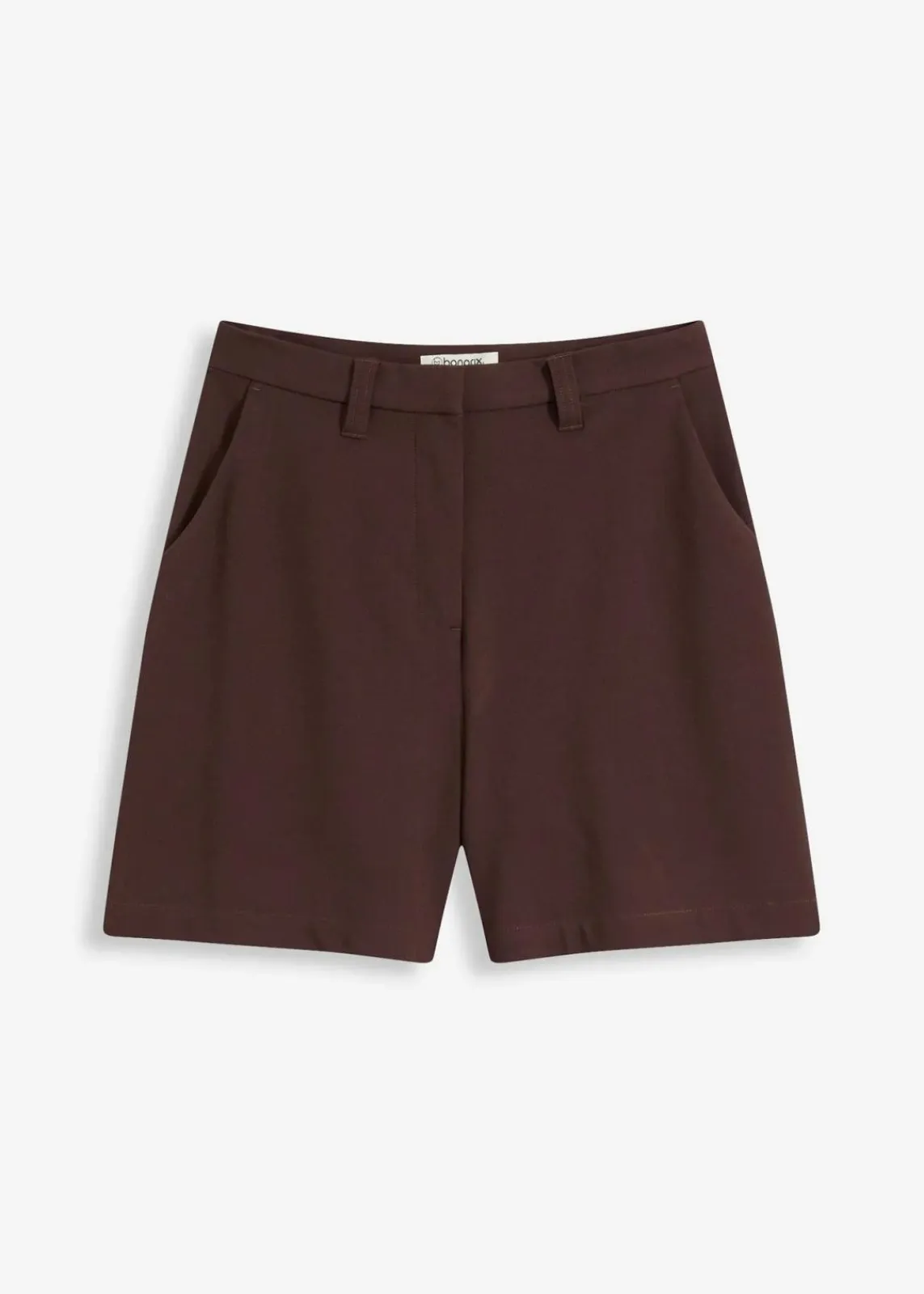 bonprix Hosen|Shorts^Bermuda Shorts mit Abnähern dunkelbraun
