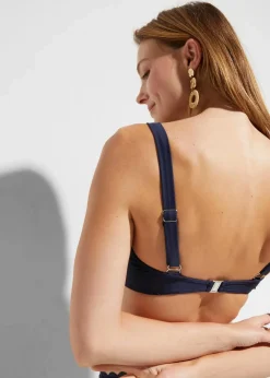 bonprix Große Cups D-F|Bikinis^Bügel Bikini (2-tlg.Set) dunkelblau