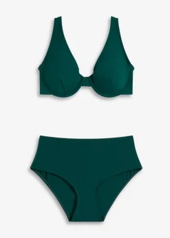 bonprix Bikinis^Bügel Bikini (2-tlg.Set) dunkelgrün