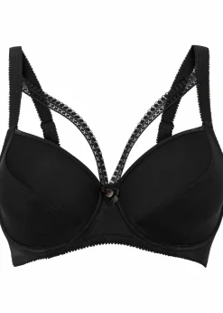 bonprix Wäsche·Dessous|Wäsche·Große Cups D-H^BH mit Bügel schwarz