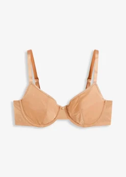 bonprix Große Cups D-H|Bhs^BH mit Bügel aus schimmerndem Material goldbeige