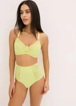 bonprix Wäsche·Große Cups D-H|Wäsche·Bhs^BH mit Bügel und zarter Spitze mintgrün