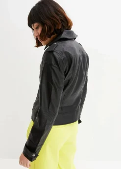 bonprix Jacken & Mäntel^Biker-Jacke schwarz