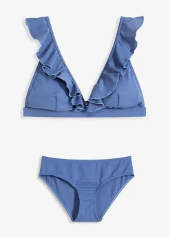 bonprix Nachhaltigere Materialien|Bikinis^Bikini (2-tlg.Set) blau