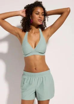 bonprix Nachhaltigere Materialien|Bikinis^Bikini und Badeunterteil (3-tlg.Set) schilf