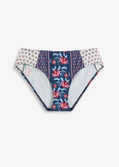 bonprix Mix & Match|Bikinis^Bikinihose blau/rosa bedruckt