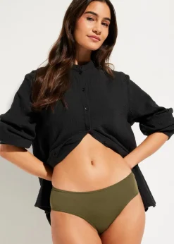 bonprix Nachhaltigere Materialien|Mix & Match^Bikinihose dunkeloliv