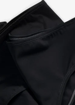 bonprix Nachhaltigere Materialien|Mix & Match^Bikinihose im Doppelpack (2er Pack) schwarz + schwarz