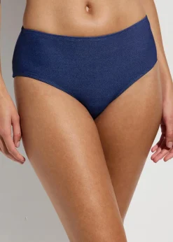 bonprix Mix & Match|Bikinis^Bikinihose ins Jeansoptik dunkelblau denim
