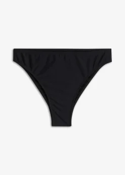 bonprix Nachhaltigere Materialien|Bademode·Tankinis^Bikinihose mit hohem Beinausschnitt schwarz