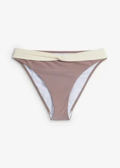 bonprix Nachhaltigere Materialien|Mix & Match^Bikinihose mit Twistdetail braun/beige
