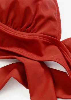 bonprix Nachhaltigere Materialien|Mix & Match^Bikinioberteil mit breitem Band rotbraun