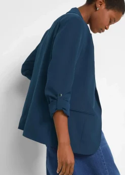 bonprix Blazer|Bekleidung·Basics^Blazer dunkelblau
