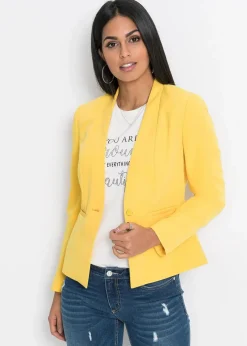 bonprix Blazer|Kurzgrößen^Blazer kanariengelb