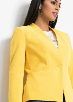 bonprix Blazer|Kurzgrößen^Blazer kanariengelb